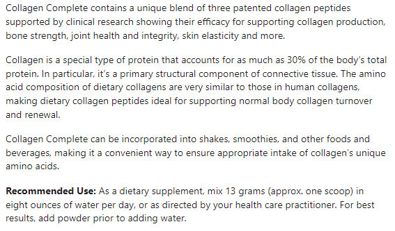 Collagen Complete