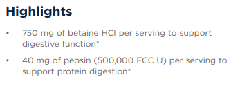 Betaine HCL