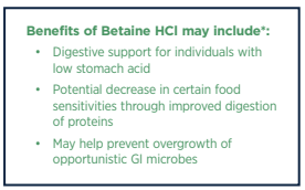 Betaine HCL
