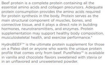 Beef Protein - Vanilla