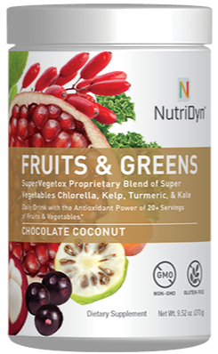 NutriDyn Fruits & Greens Chocolate Coconut