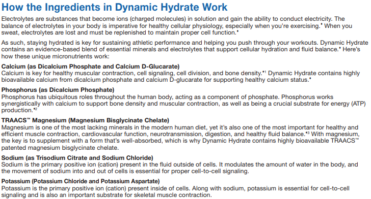 NutriDyn Hydrate Lemonaide