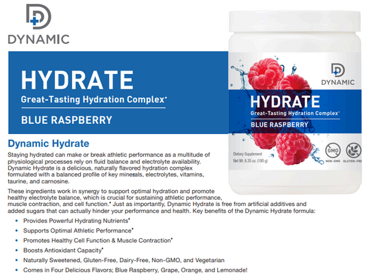 NutriDyn Hydrate Blue Raspberry